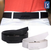 스포츠_ [PGA TOUR] 천연 소가죽 자동 프리사이즈 골프 벨트, 블랙
