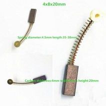 저렴한 10pcs 패키지 소형 모터 카본 브러쉬 원심 분리기 도구 스프링 브러시 전용 전동, 07 10pcs package
