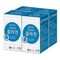 종근당건강 아쿠아 콜라겐 30포 4개