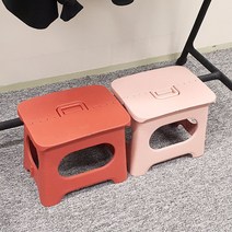 특대형 컬러 접이식 간이 보조 미니 발디딤대 스툴 의자, 특대형 컬러 접이식 의자
