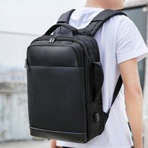남자백팩 남성 대학생 직장인 노트북 백팩 블랙