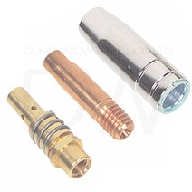 미그팁 미그노즐 미그홀더 논가스용접기소모품, 미그팁 0.8mm((M6 x 6 x 25)