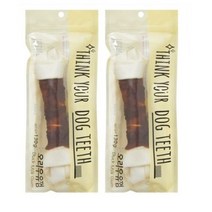 Think your dog teeth 딩고 오리우유 껌 130g, 2개