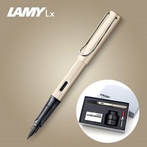 라미 만년필 룩스 병잉크 기프트 세트 팔라듐, 상세설명 참조, EF(가는촉)/블랙