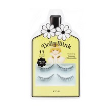 Dolly Wink Eyelash 돌리윙크 속눈썹, 표준개, 11 # 윗 속눈썹