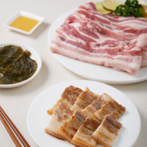 [9월프라임] 알뜰가격 통밀먹인 오겹살 1kg (미박 삼겹살), 1팩