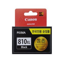 캐논 잉크 PG-810XL(검정), 1개, 단품