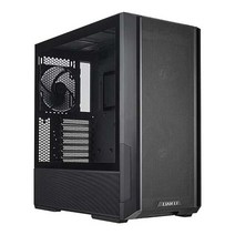 리안리 LANCOOL 216 (Black) 케이스-미들타워, 선택없음