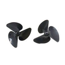 낚시용 rc낚시보트 미끼투척용 무선 GPS 2pcs 3 블레이드 낚시 중첩 미끼 보트 프로펠러 RC 수중 스러 스터 모터 패들 예비 부품 액세서리 27x27x21cm, 2pcs+미국