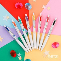유니볼 원 한정판 BT21 0.38 단품 세트, UMN-SBT 38 레드