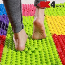 K4스포츠아몸디 K4-71 발지압판 지압매트 발지압매트발마사지, 그린, 1개