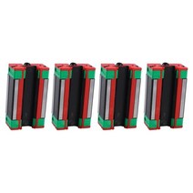 CNC 기계 부품 장비용 선형 레일 가이드 블록 4X 스틸 HGH20CA 20mm, [01] COFFEE