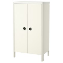 이케아 BUSUNGE 옷장 화이트 라이트핑크, 화이트 403.513.50 에어캡 포장추가