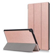 태블릿PC 마그네틱 스마트커버 북커버 케이스 갤럭시탭 레노버 아마존 엘지 화웨이, 로즈골드