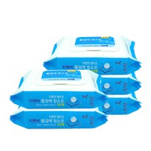 TNC 베이킹소다함유 물걸레청소포 실속표준형 30매 / 밀대걸레 손걸레, 5개