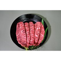(당일배송)금빛한우 전라도 특급 한우 암소 1+부채살(200g) 구이 스테이크 캠핑