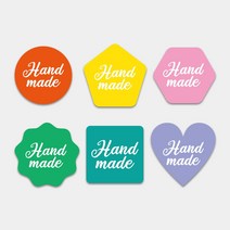 핸드메이드 스티커 1000매 공방 캔들 디퓨저 마카롱 수제청 스티커 포장 답례 감사 땡큐 선물 라벨, TYPE_01, 민트, 디자인전체수정(카카오톡으로전달)