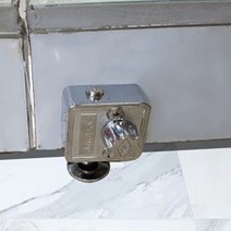 도어 강화유리잠금장치 강화유리문 1구, 본품