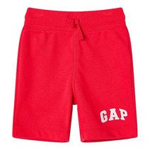 [정품] GAP kids [토들러 남아 2-5세] 미니 로고 그래픽 밴딩 쇼츠 5222134012061