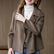 여성 울자켓 고급 무지 봄 가을 간절기 겨울 상의 2022 women wool jacket JX1193