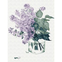 라일락 향기 (캔버스) 명화그리기 30x40, 단품