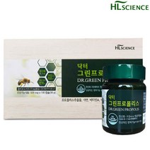 에이치엘사이언스 닥터 그린프로폴리스x60캡슐x3병