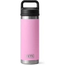 예티 YETI 램블러18온스 보틀 Power Pink 진공 단열 처그 캡 포함 휴대용 등산 캠핑 여행 산책