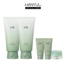 [한율] 어린쑥 진정맑은 클렌징 폼 120g x2, 상세 설명 참조