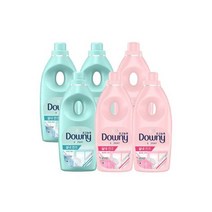 다우니 엑스퍼트 실내건조 1L X 6개 프레시3개+플로럴3개 - T.G, 다우니 엑스퍼트 실내건조 1L X 6개 / 프레시3개+