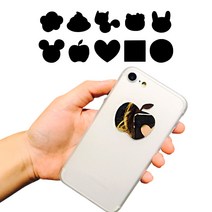 거울 스티커 미니거울 손거울, 토끼