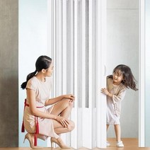 방충망 폴딩도어 현관 슬라이드 방충망 원룸 PVC, 모델3