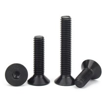 타이어나사 볼트 캡 호환M1.6 M2 M2.5 M3 M4 M5 M6 M8 M10 육각 홀 붙이 평평한 머리 나사 탄소강 볼트 기, 02 M2 (50pcs)_06 10mm