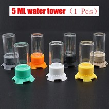 닭장만들기 병아리부화기 닭장 3d 개미 농장 술꾼 먹이 지역 둥지를위한 물 그릇 anthill 대용량 급수기 집 마시는 병 워크샵, 4.5ML ( 1 pcs ) - Gray - 1 Pcs