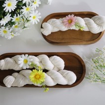 [파티조엘] 데이지 명주실_핸드메이드 데이지꽃 명주실 백일상 돌상, 핑크