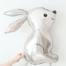 아기 토끼 풍선 헬륨풍선 생일파티 백일 천일 돌잔치