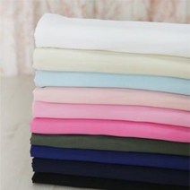 대폭인견실크] 소프트무지 10종 원단 패브릭 퀼트천, 카키