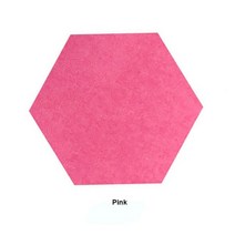 흡음판 실내 방음벽 흡음제 개 방음 벽 패널 홈 스튜디오 소음 데코 도어침실 사운드 흡수 액세서리, 01. 육각형 + 02. 10개+15x26x30cm, 01. 9mm, 14. 분홍