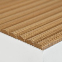 쿠셔니 간편하게 붙이는 셀프 접착식 반달 템바보드 1000mm, 반달 템바보드 1000 화이트