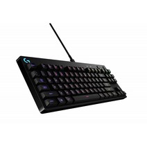 로지텍 G PRO 게이밍 키보드 GX Blue Clicky 영문 벌크, 블랙
