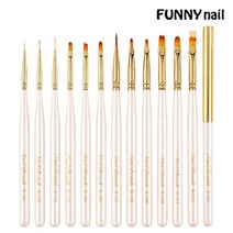 [퍼니네일] 퍼니브러쉬 + 브러쉬캡 24종 모음 세필붓 네일붓 퍼니네일브러쉬 고급형브러쉬, 퍼니브러쉬 B-107