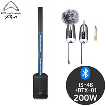 와피데일 IS48+BTX01 강의용 수업용 블루투스 스피커