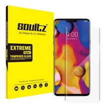 솔츠 LG 윙 V50 V30 벨벳 풀커버 강화유리 액정 보호필름 4매, 투명