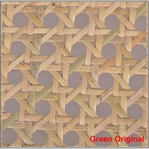 라탄의자 원목 카페 커피숍 가구 야외용 50cm 폭 미터 천연 인도네시아 리얼 팔각형 지팡이 웨빙 롤 등나무 의자 수리 재료, 20.Green Original - 50cmx15met