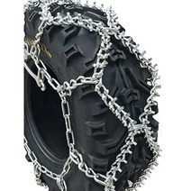 TireChain.com Polaris Sportsman 850 XP LE EPS 브라우닝 26x10-14 후방 ATV 스터드 타이어 체인
