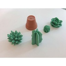 다육이 화분 4종 캔들몰드, E