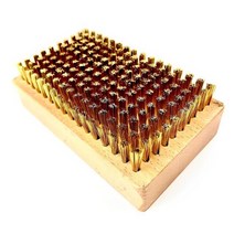 스노우보드 관리 셀프 왁싱 스키 장비 다리미 왁스 옵션 기본 왁싱, -, 황동 브러시