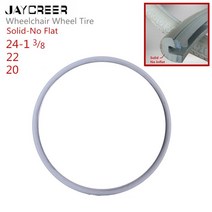 장애인전동차 장애인전동스쿠터 JayCreer 20 인치 22 24 휠체어 Rollators Walkers 용 플랫 타이어 없음, 05 20 Inch Grey