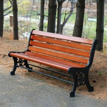 하늘창 플랫등벤치 공원 학교 아웃도어 3인 4인 야외용 벤치, 4인용