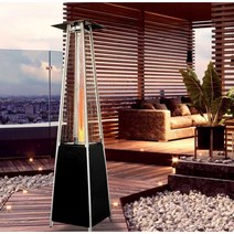 자유상점 등유난로 캠핑난로 스토브 석유히터, 블랙/액화가스모델/(감압밸브+가스파이프+풀리포함)