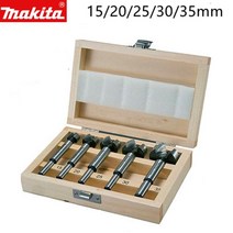 쏘스탑테이블 원형톱다이 톱테이블 Makita D-47357 우드 드릴 비트 세트 5Pcs Forstner 목공 보드 구멍 톱, 01 D-47357